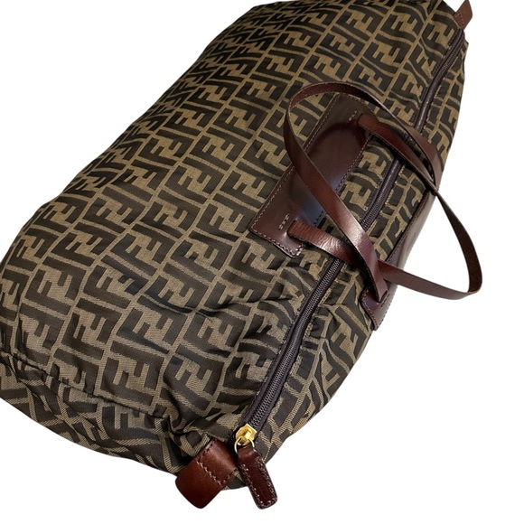 Fendi FF Zucca Print Duffle Bag - Picture 9 of 14